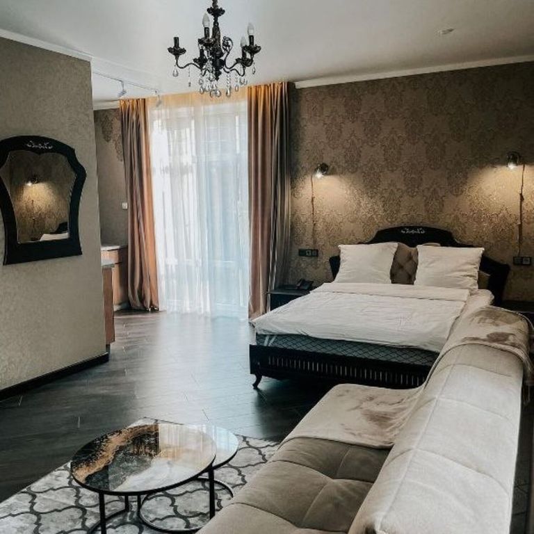 Двухместный номер с 1 кроватью люкс с диваном