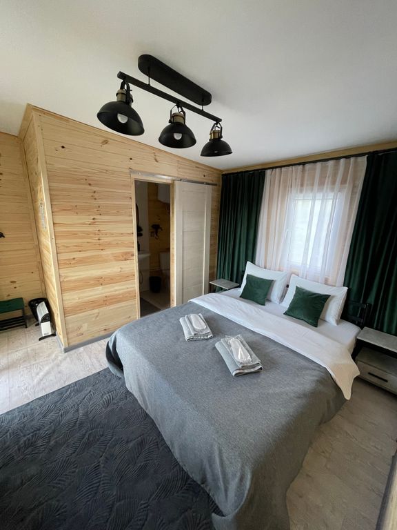 Двухместный номер с 1 кроватью Улучшенный домик