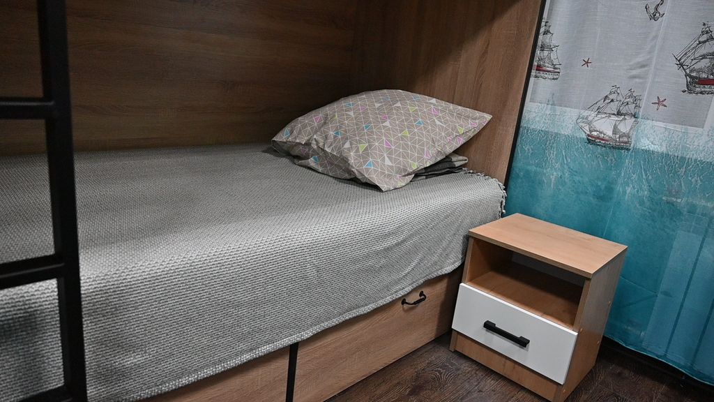 Многоместный мужской номер Шестиместный номер