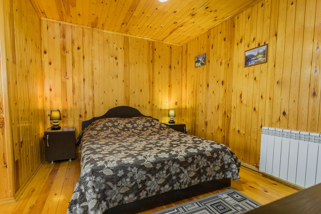 Двухместный номер с 1 кроватью стандарт на берегу реки с мангальной зоной