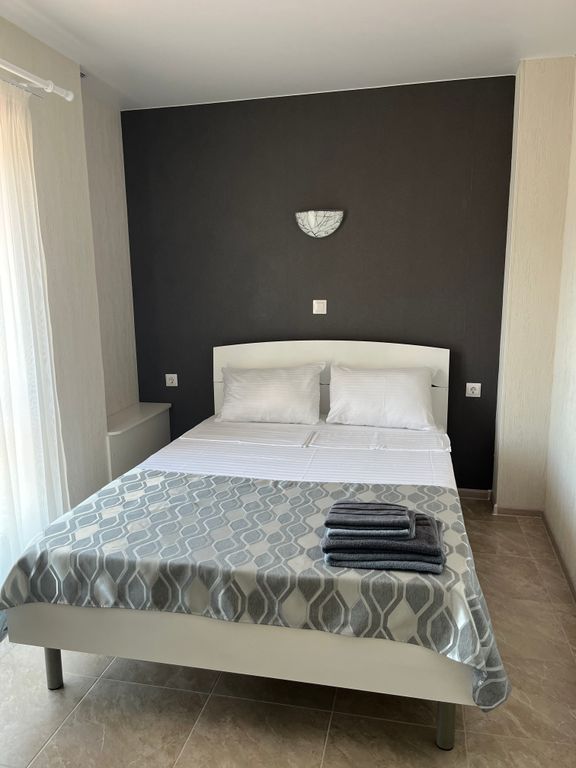 Семейный номер 16 Четырехместный с кухней, с выходом на террасу с видом на море и горы