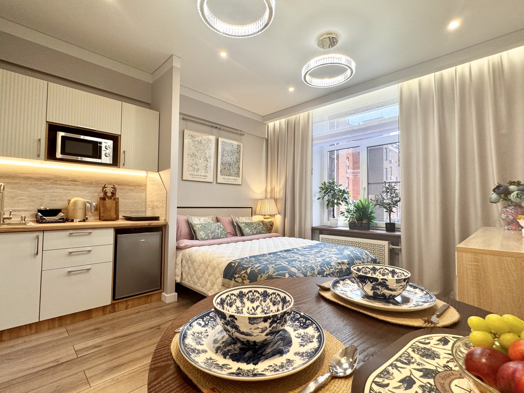 Апартаменты Бизнес-класс Розовая Корова | Высшее Качество | Кровать King-Size