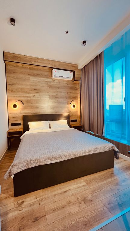 Двухместный номер с 1 кроватью улучшенный с видом на город