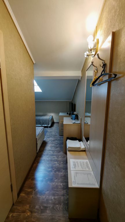 Двухместный номер с 2 отдельными кроватями стандарт мансарда