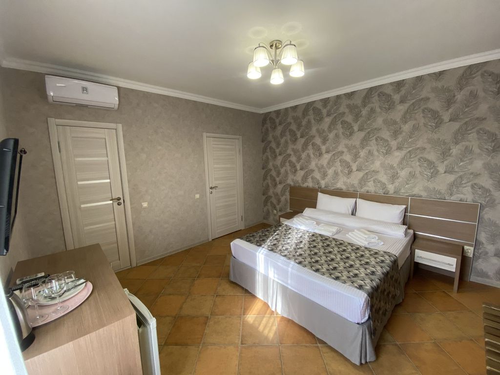 Двухместный номер с 1 кроватью 2-х местный номер с большой террасой