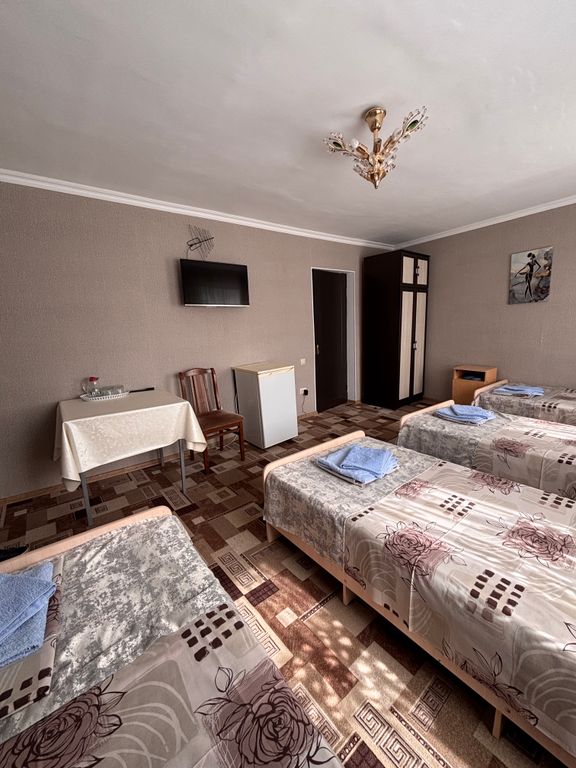 Четырёхместный номер стандарт с видом на горы