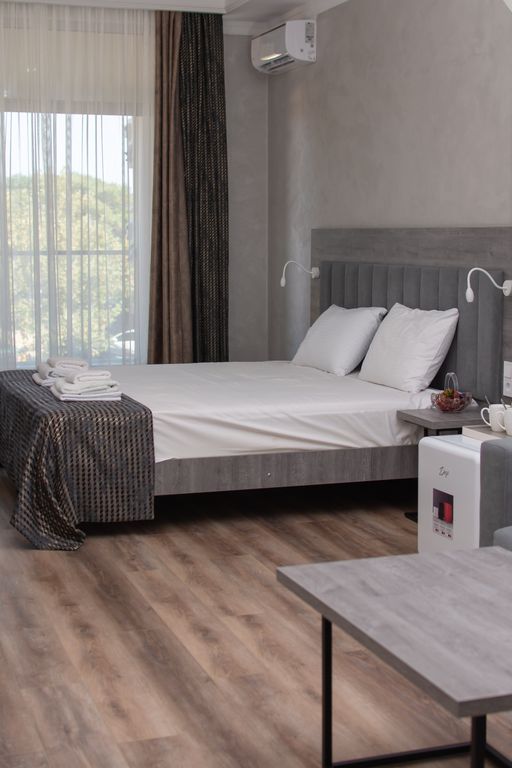 Двухместный номер с 1 кроватью делюкс с балконом и видом на море