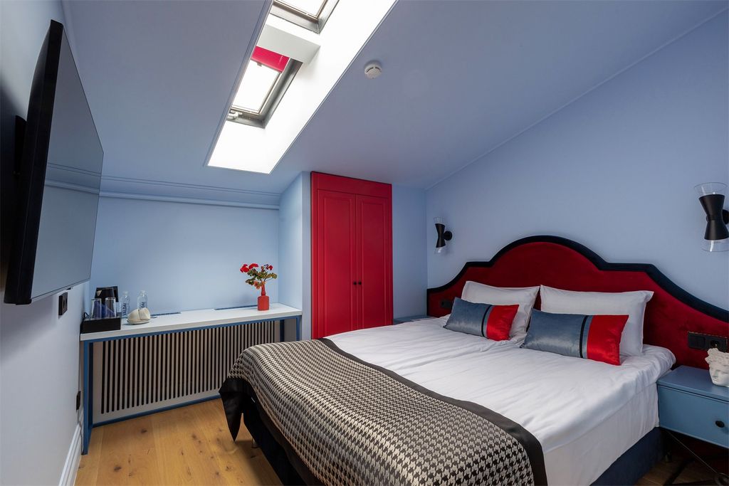 Двухместный номер с 1 кроватью смарт мансарда с 1 кроватью или 2 раздельными