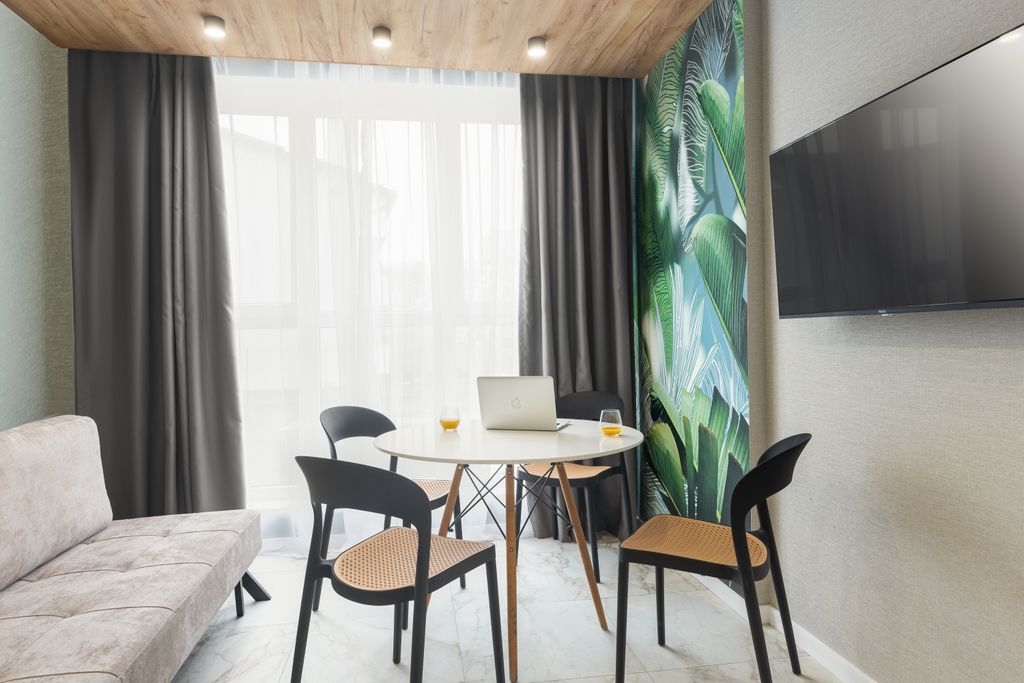 Апартаменты студия с видом на море