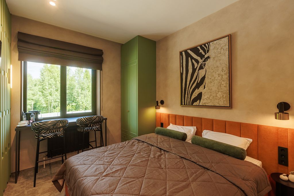 Двухместный номер с 1 кроватью Стандарт с кроватью размера super king-size