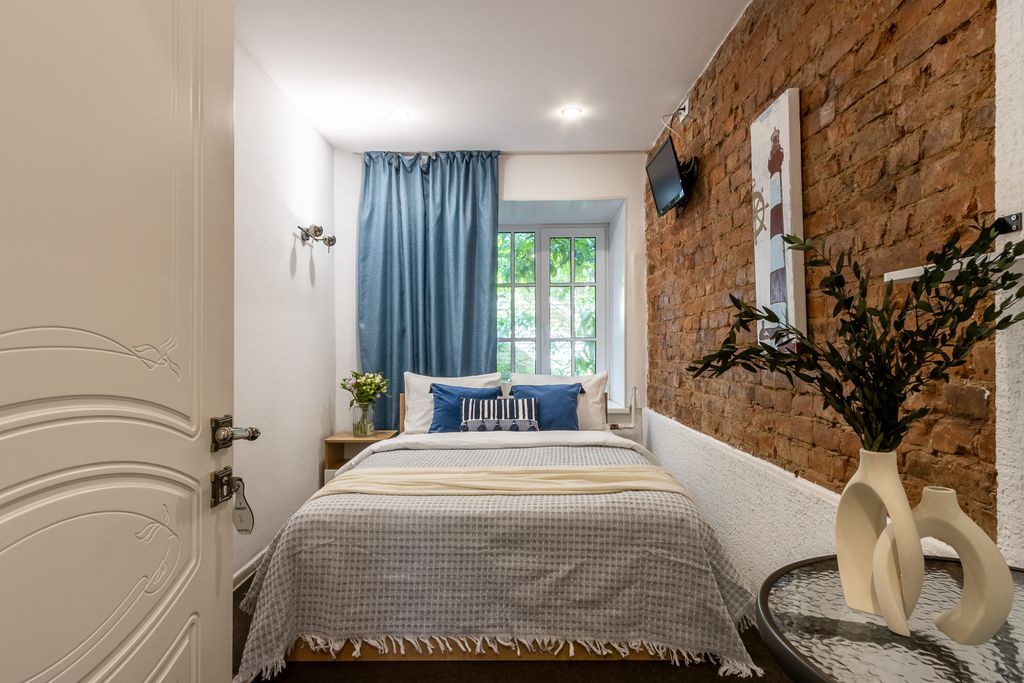 Двухместный номер с 1 кроватью Стандартный с общей ванной комнатой