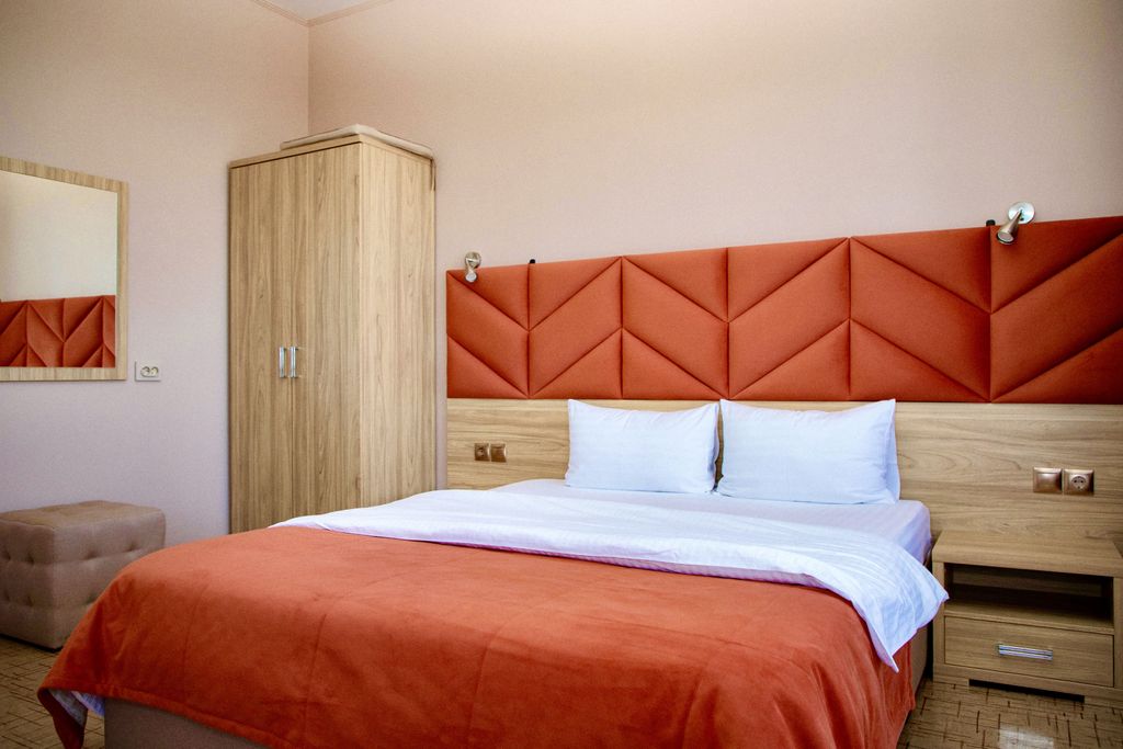 Двухместный номер с 1 кроватью делюкс с балконом и видом на море