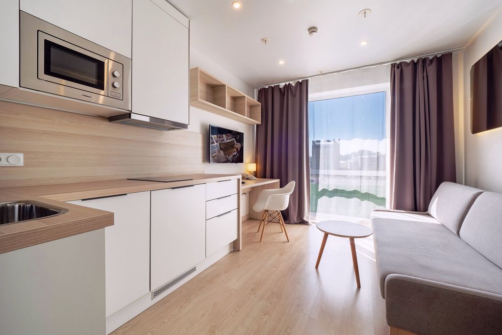 Апартаменты Студия с кухней