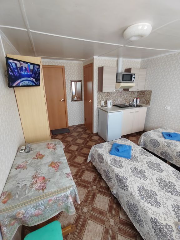 Двухместный номер с 2 отдельными кроватями улучшенный с видом на море