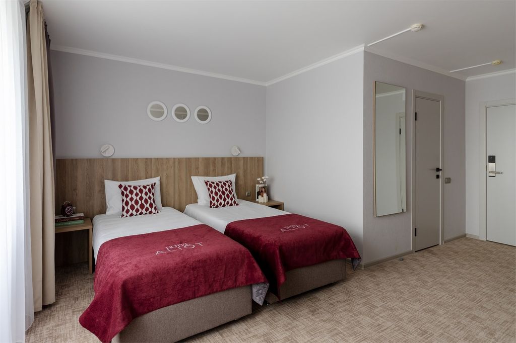 Двухместный номер с 2 отдельными кроватями Супериор однокомнатный