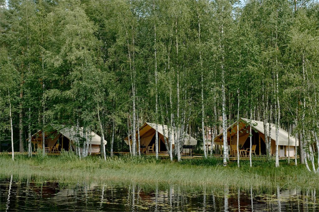 Двухместный номер с 1 кроватью Сафари-тенты