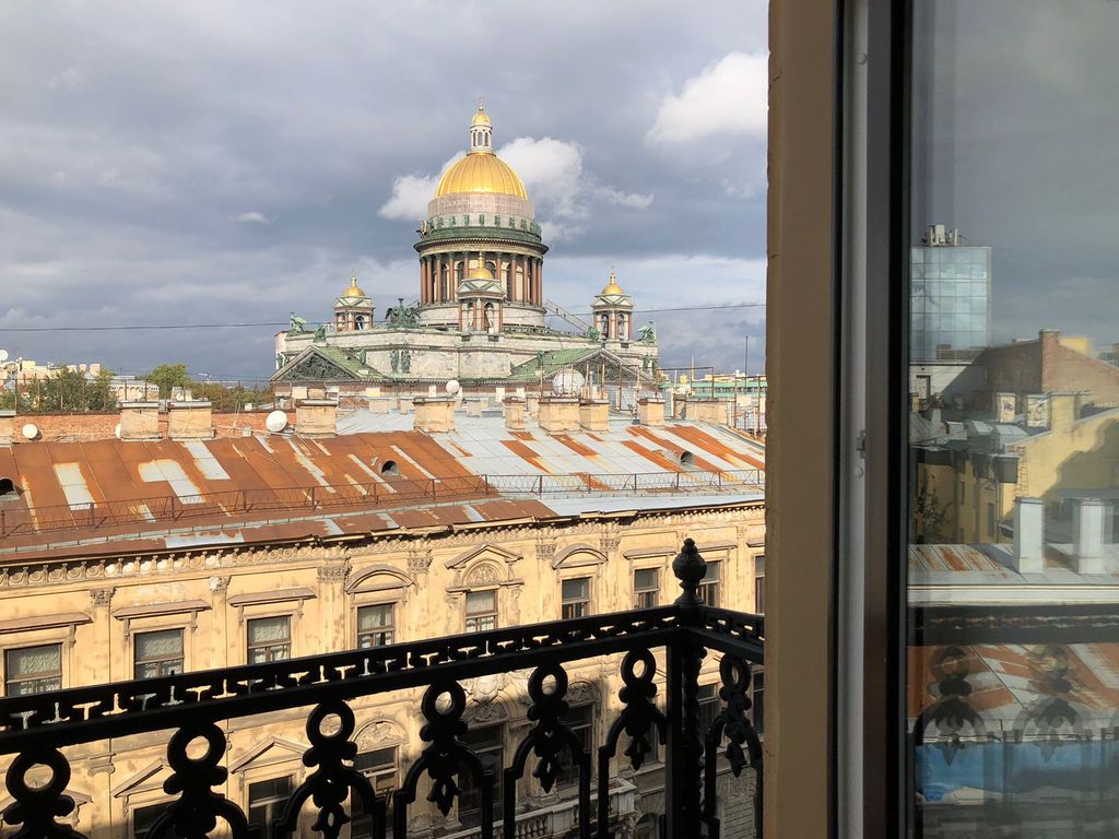 Двухместный номер с 1 кроватью с видом на Исаакиевский собор