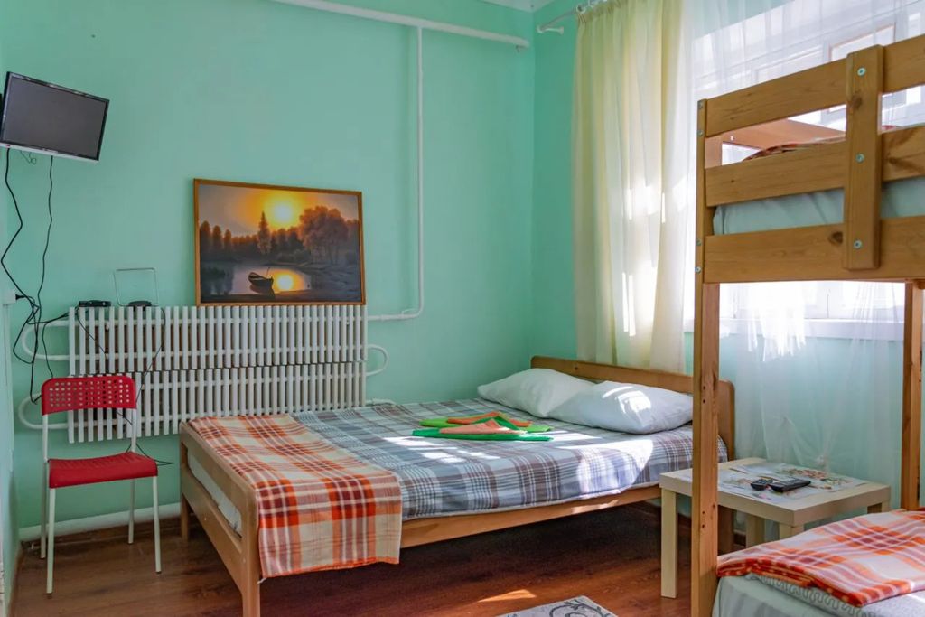 Семейный номер с собственной ванной комнатой