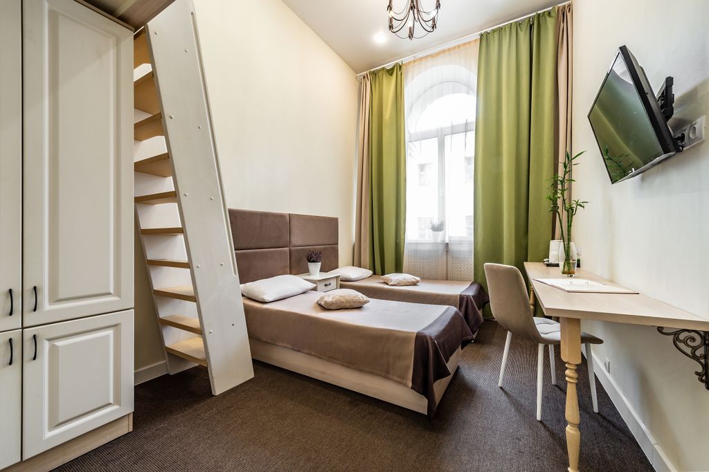 Двухместный номер с 2 отдельными кроватями Лофт Комфорт