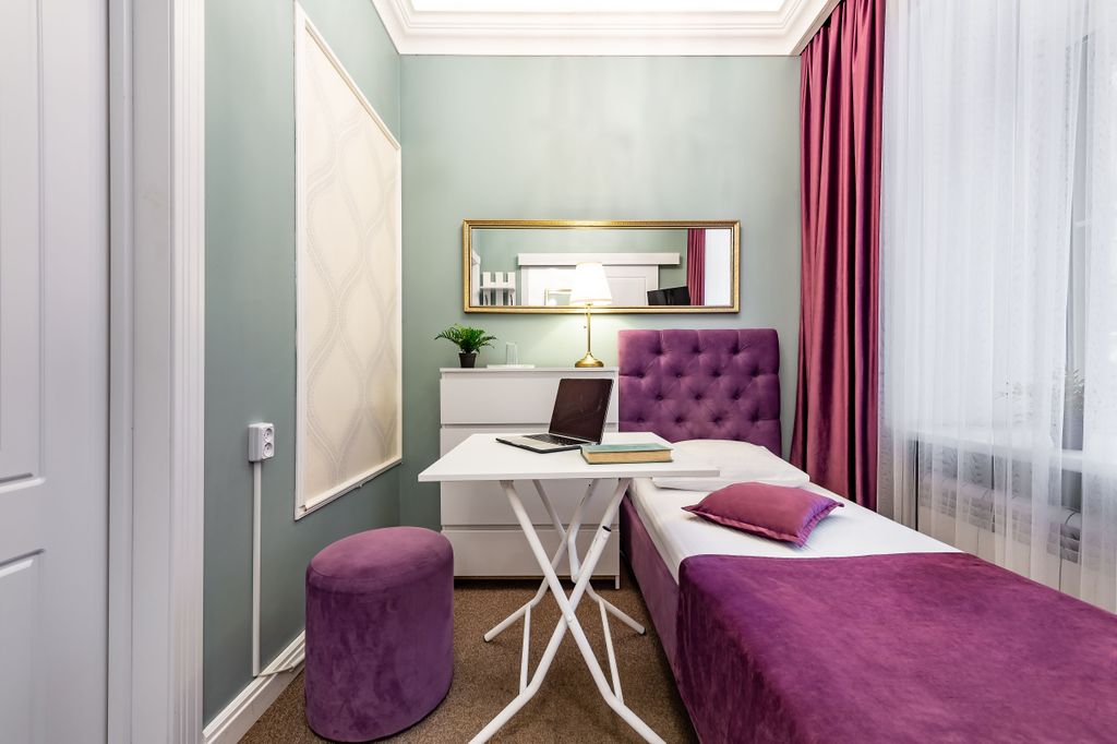 Одноместный номер с собственной ванной комнатой