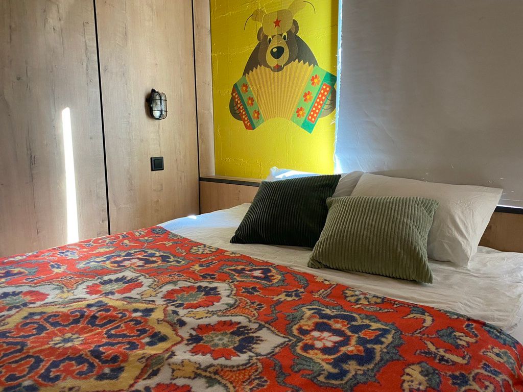 Двухместный с 1 кроватью студия апарт Лесная