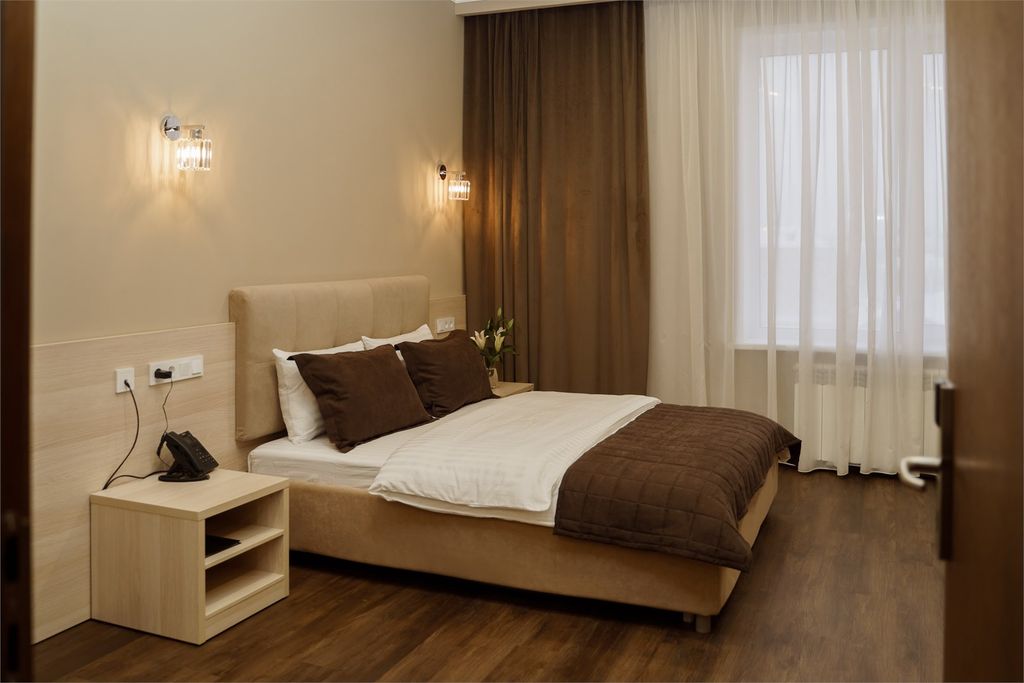 Двухместный номер с 1 кроватью стандарт первой категории De Luxe