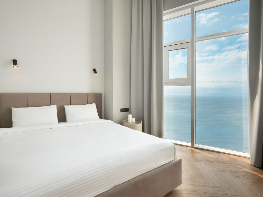 Апартаменты Двухкомнатный пентхаус с видом на море