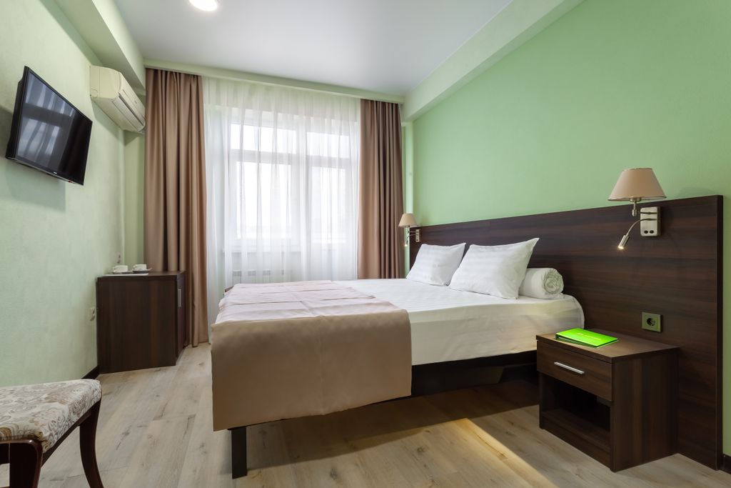 Двухместный номер с 1 кроватью Стандарт 1-комнатный с видом на море, Корпус А