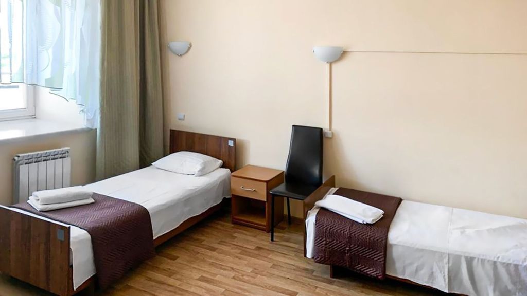 Двухместный номер с 2 отдельными кроватями эконом