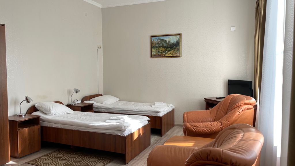 Двухместный номер с 2 отдельными кроватями стандарт