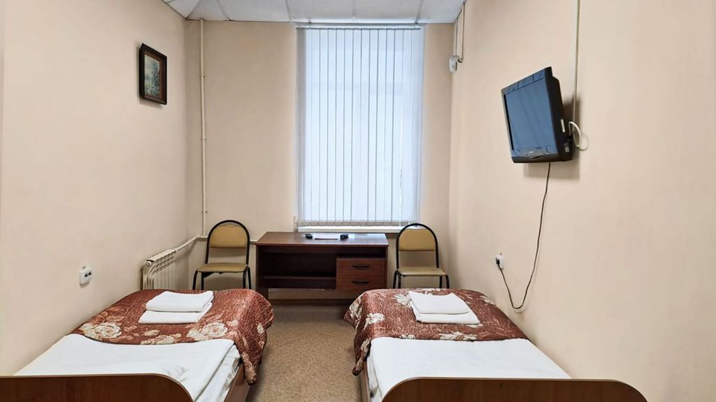 Двухместный номер с 2 отдельными кроватями эконом