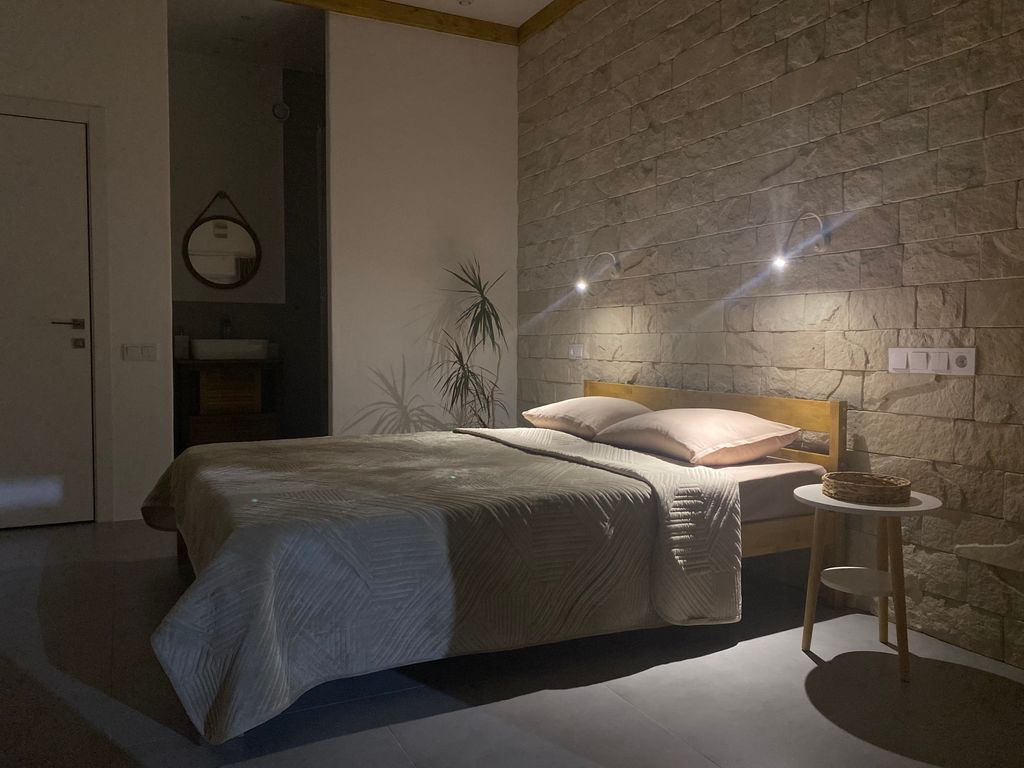 Двухместный номер с 1 кроватью улучшенный с видом на горы