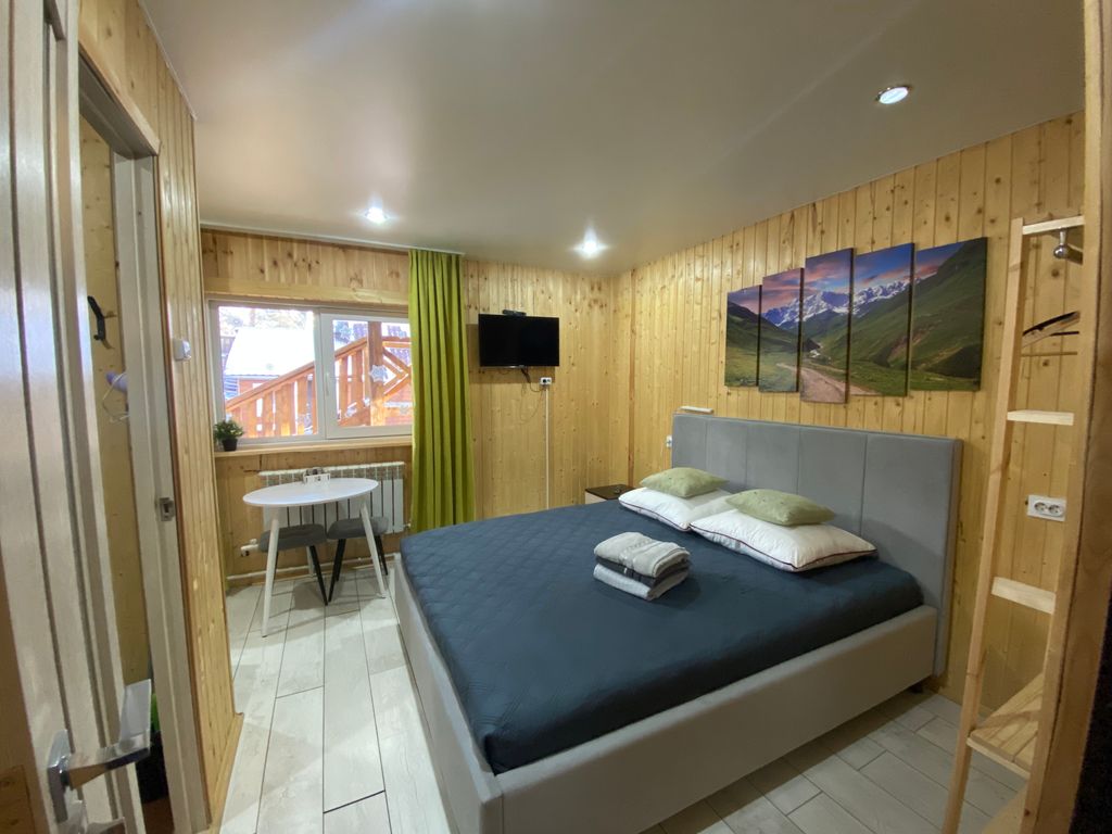 Двухместный номер с 1 кроватью с ванной и мини-кухней