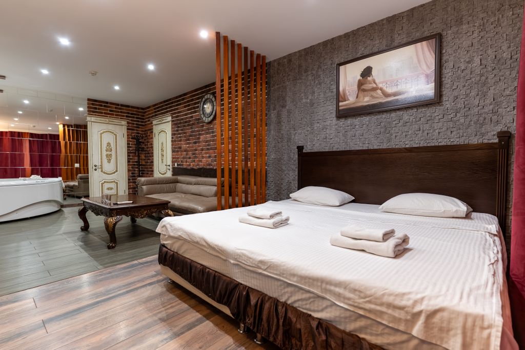 Двухместный номер с 1 кроватью лофт