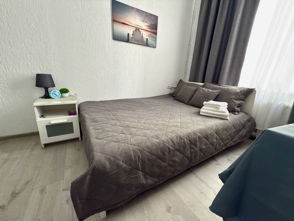 Апартаменты улучшенная студия с двуспальной кроватью