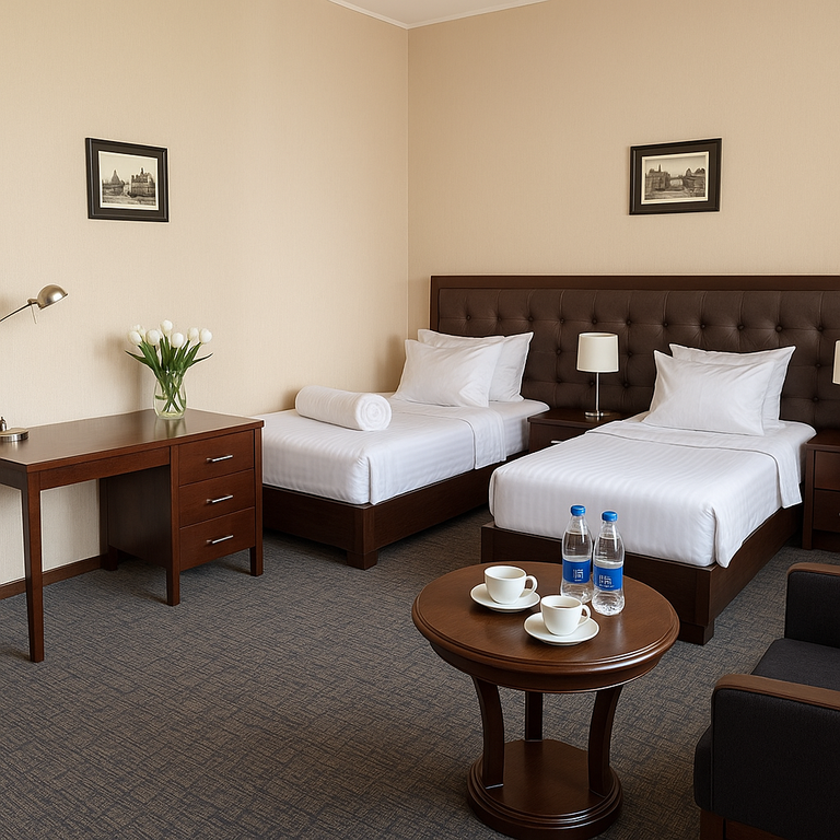 Двухместный номер с 2 отдельными кроватями улучшенный