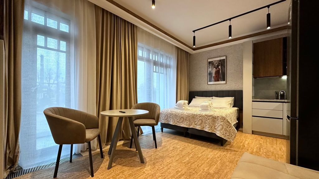 Апартаменты студия комфорт с балконом