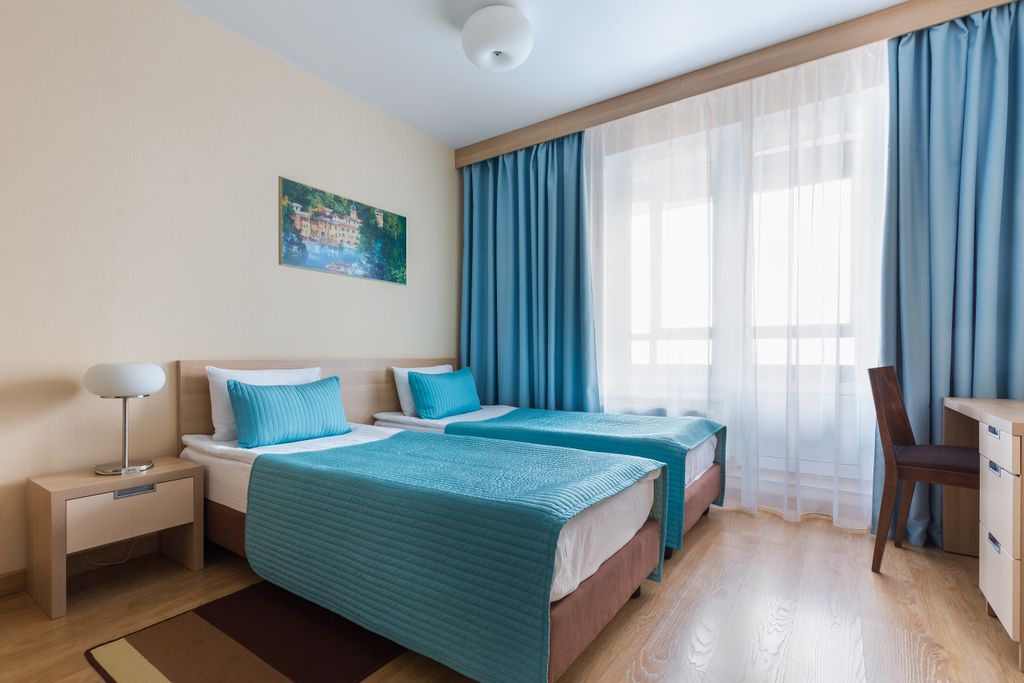 Двухместный номер с 2 отдельными кроватями Студия стандарт