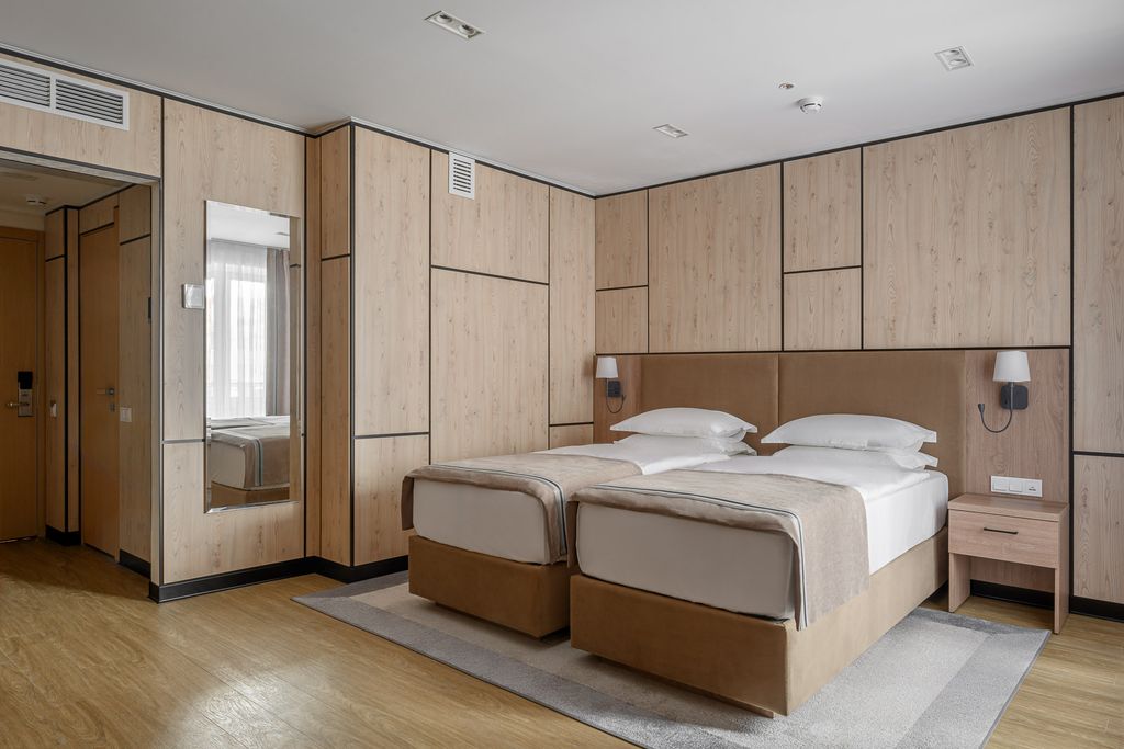 Двухместный номер с 2 отдельными кроватями Улучшенный