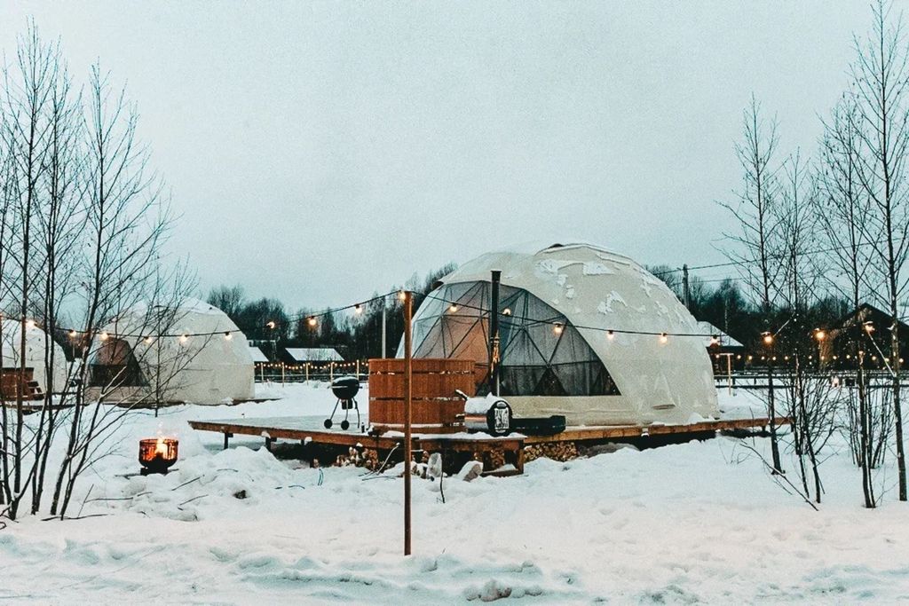 Купол Геокупол сьют Лазурный берег