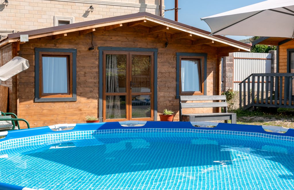 Двухместный номер с 1 кроватью стандарт с видом на горы