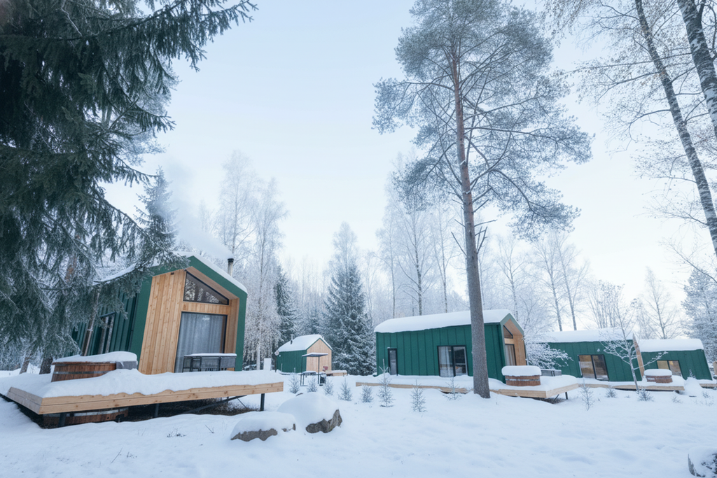 Дом барнхаус на главной аллее