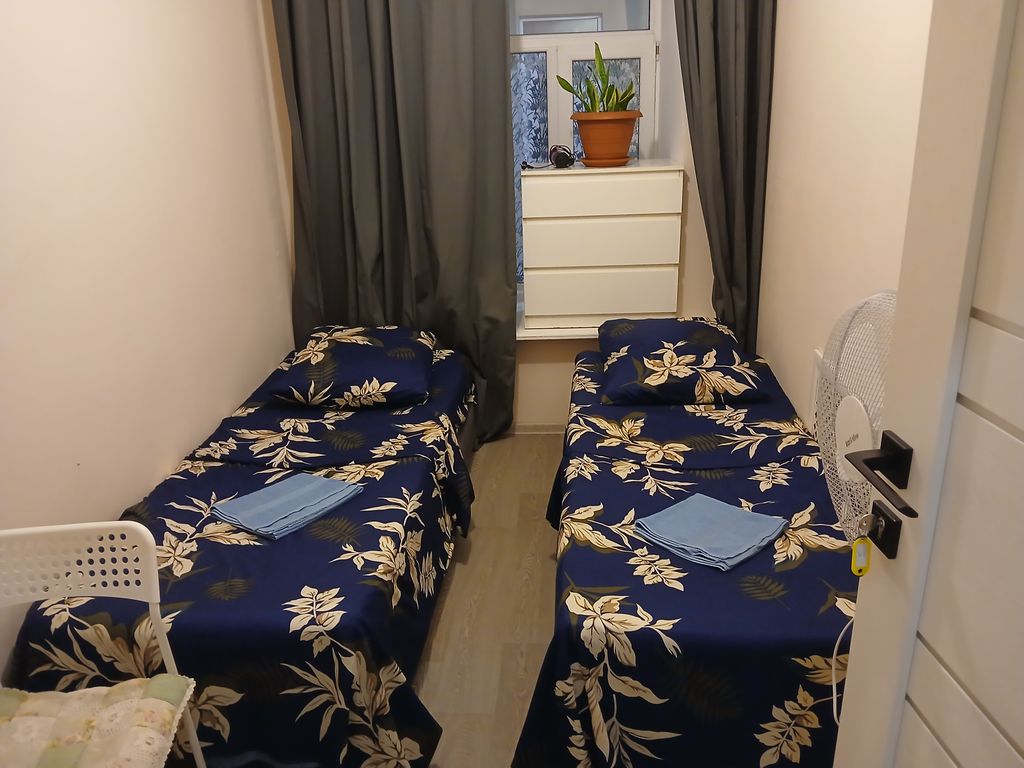 Двухместный номер с 2 отдельными кроватями Пристанище Туриста