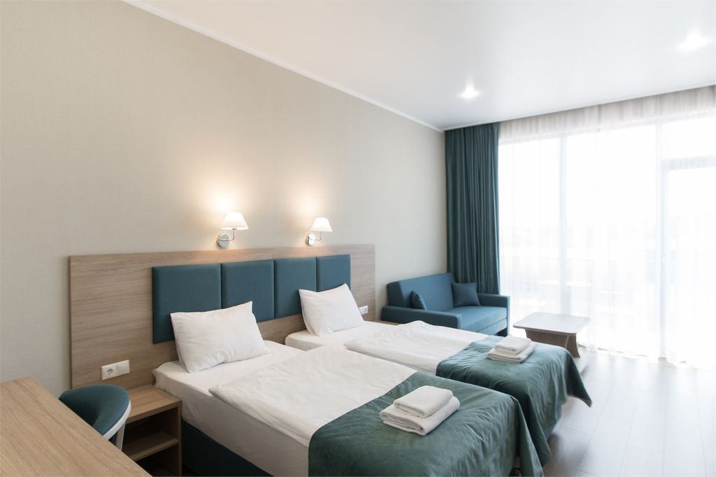 Двухместный номер с 1 кроватью или 2 раздельными Комфорт