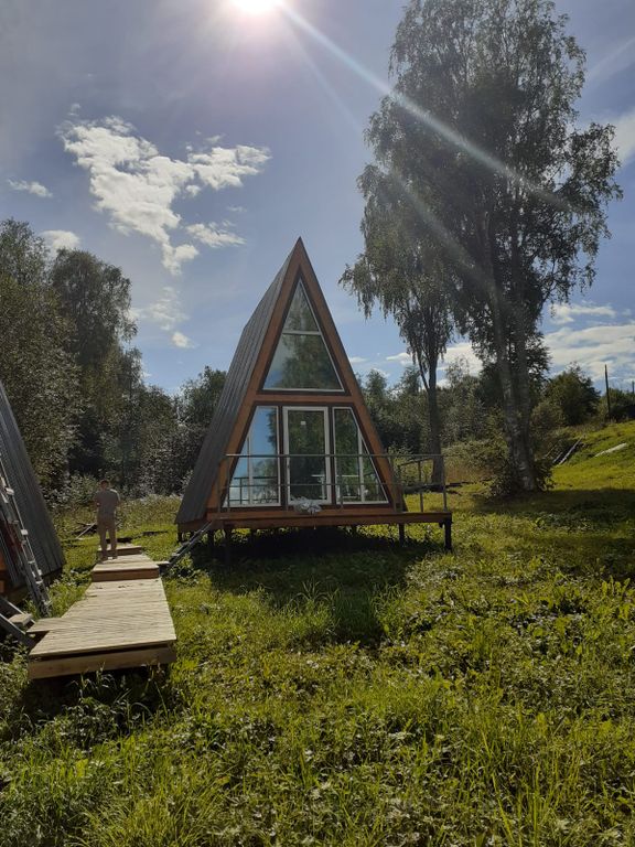 Дом А-фрейм малый №1