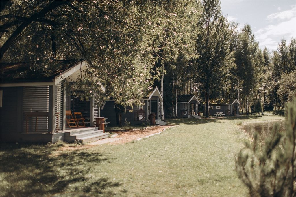 Дом домик с видом на озеро