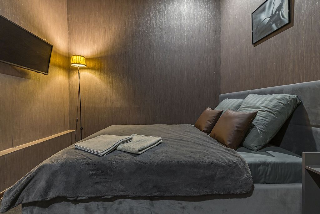 Двухместный номер с 1 кроватью Шикарная кровать и джакузи