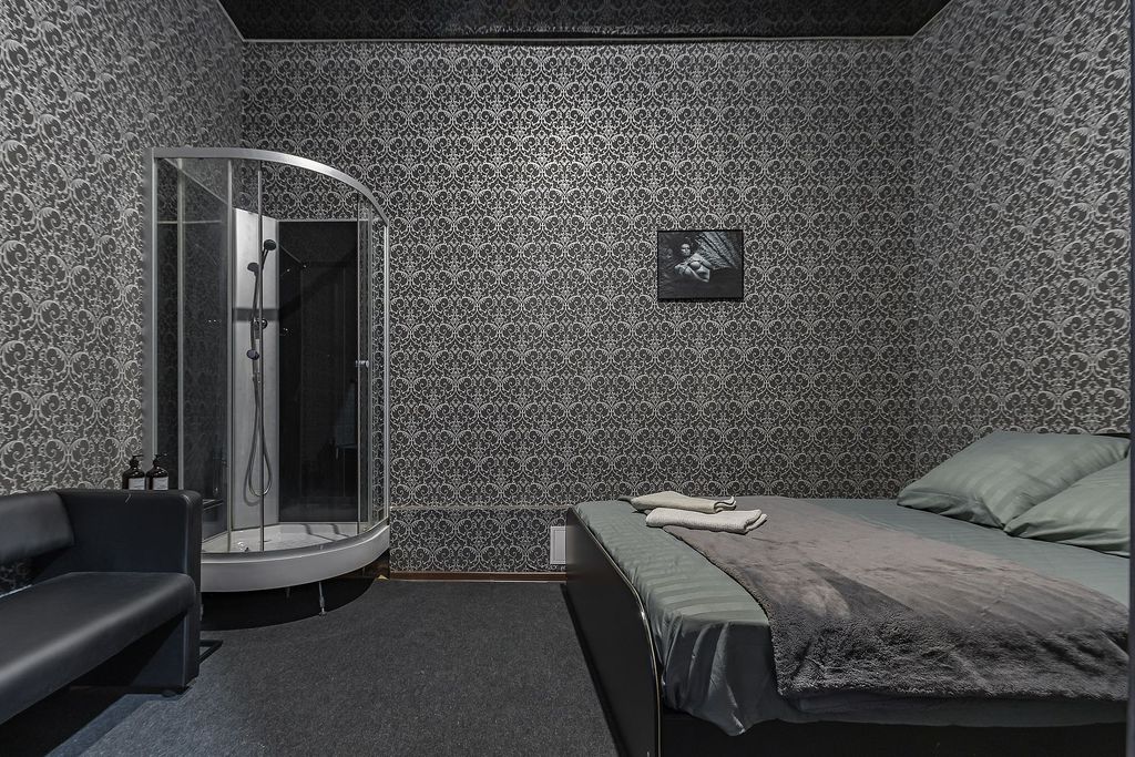 Двухместный номер с 1 кроватью Уютные темные апартаменты