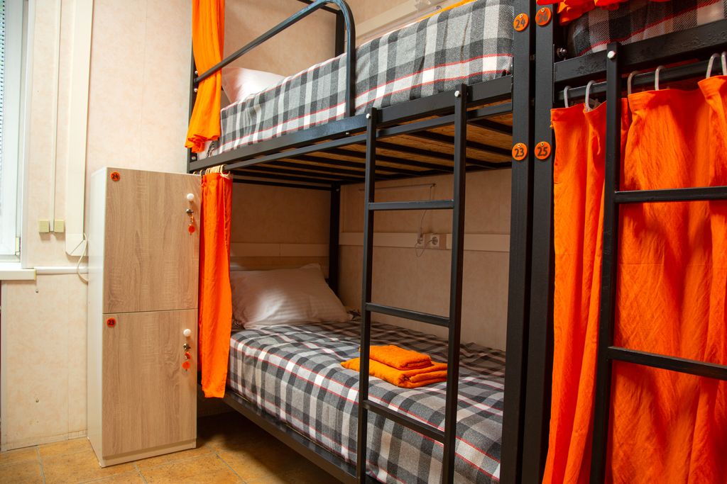 Многоместный женский номер комната №5 на 6 Гостей 1 Ярус