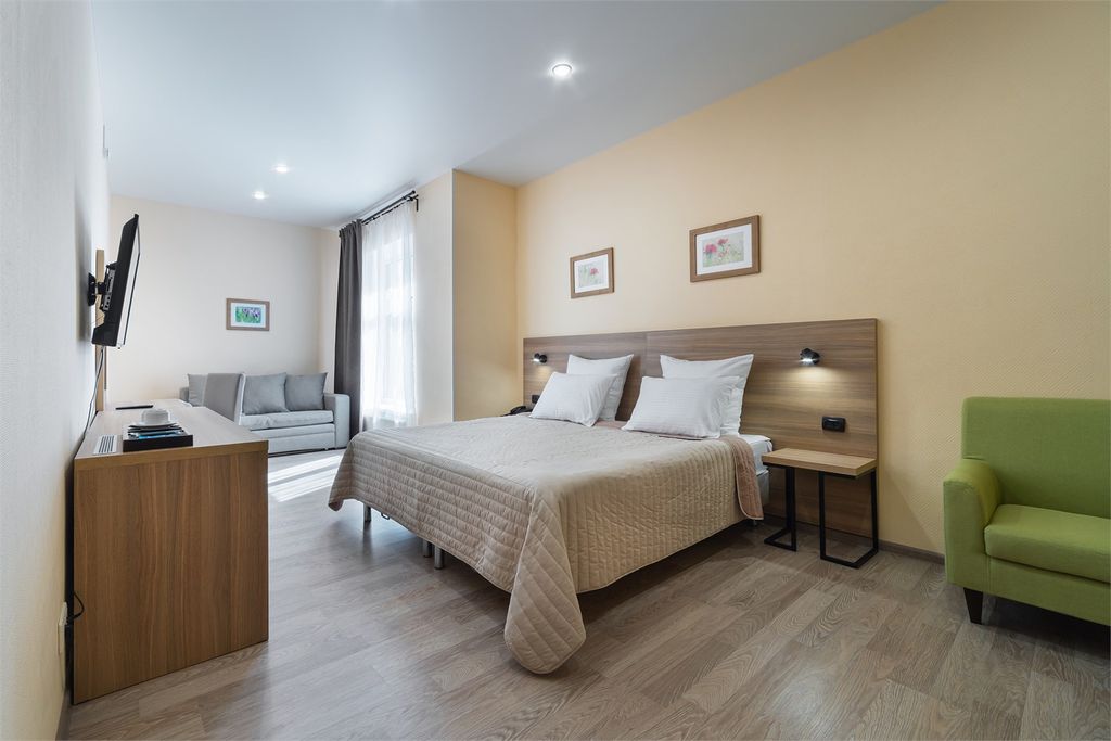 Двухместный номер с 1 кроватью джуниор сюит